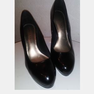 Patent Leather Platform Heels